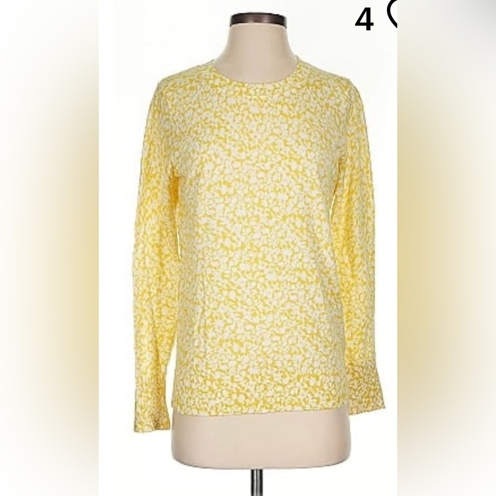 Petite Floral Print Sweater